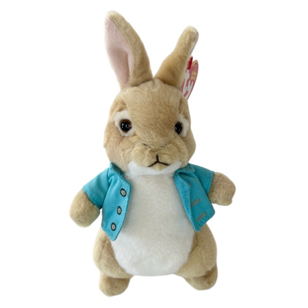 TY Beanie Baby 8" Cottontail the Rabbit - Peter Rabbit Animal Plush Collectible